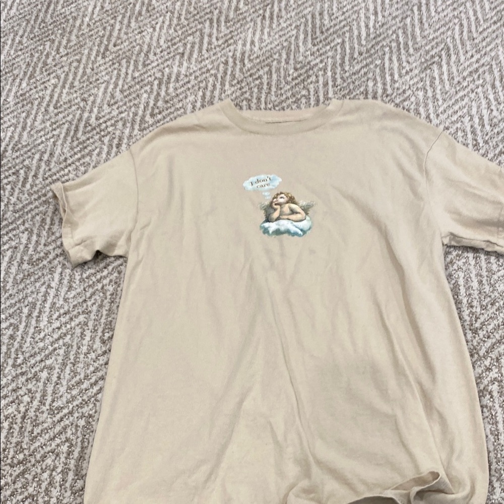 Tan Graphic T-Shirt